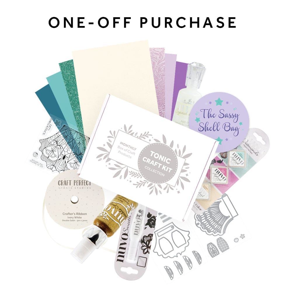 Tonic Craft Kit Tonic Craft Kit Tonic Craft Kit 66 - One Off Purchase - Sassy Shell Bag