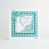 Load image into Gallery viewer, Tonic Studios bundle Fanciful Floral - Corner Blossomed Heart Die Set - 1535E