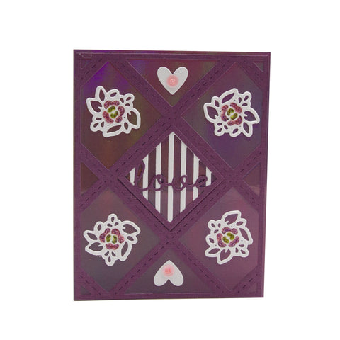 Tonic Studios bundle Hexagon & Diamond - Stamp & Die Set -BFM02