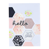 Load image into Gallery viewer, Tonic Studios bundle Hexagon &amp; Diamond - Stamp &amp; Die Set -BFM02
