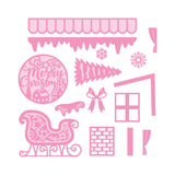 Load image into Gallery viewer, Tonic Studios bundle Santa&#39;s Sleigh Stamp &amp; Blister Showcase Set - BDAY22-2