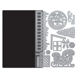 Load image into Gallery viewer, Tonic Studios bundle Santa&#39;s Sleigh Stamp &amp; Blister Showcase Set - BDAY22-2