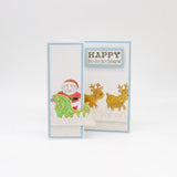 Load image into Gallery viewer, Tonic Studios bundle Santa&#39;s Sleigh Stamp &amp; Blister Showcase Set - BDAY22-2
