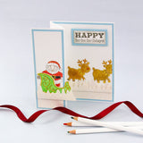 Load image into Gallery viewer, Tonic Studios bundle Santa&#39;s Sleigh Stamp &amp; Blister Showcase Set - BDAY22-2