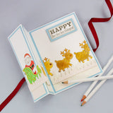 Load image into Gallery viewer, Tonic Studios bundle Santa&#39;s Sleigh Stamp &amp; Blister Showcase Set - BDAY22-2