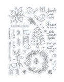 Load image into Gallery viewer, Tonic Studios bundle Tonic Studios - Christmas Cheer Stamp &amp; Stencil set - BDAY22-3