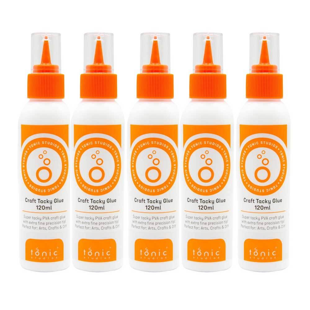 Tonic Studios bundle Tonic Studios - Craft Tacky Glue Bundle - 120ml PVA Glue (5/PK) - CB024