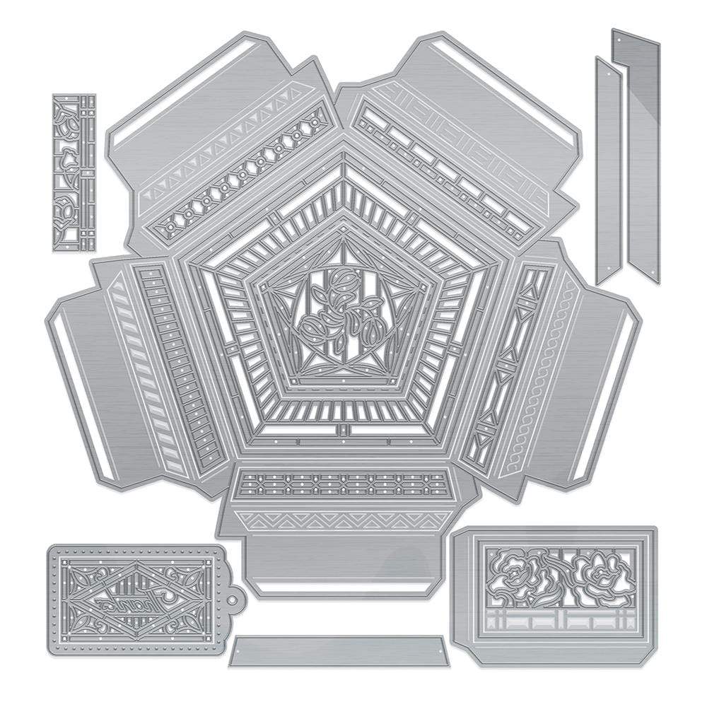 Tonic Studios bundle Tonic Studios - Crystal Containers Die Set Bundle - Plus 5 FREE Items - DB028