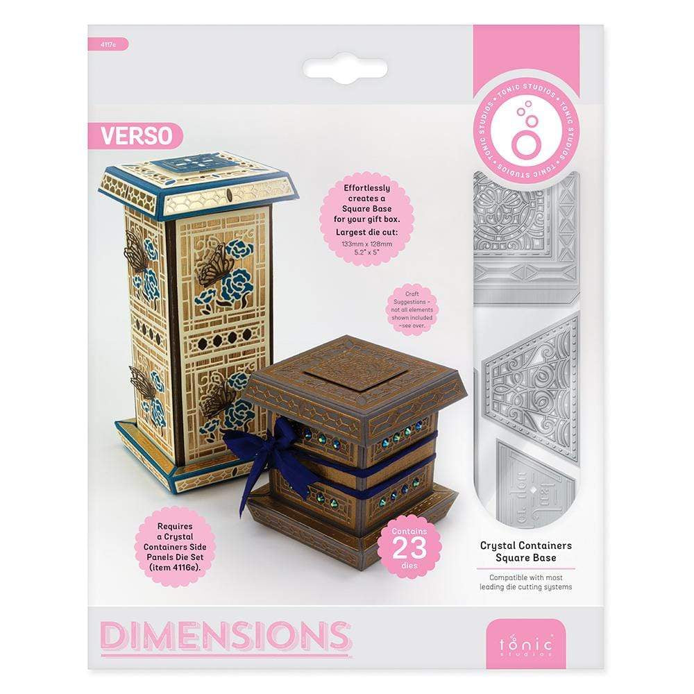 Tonic Studios bundle Tonic Studios - Crystal Containers Die Set Bundle - Plus 5 FREE Items - DB028