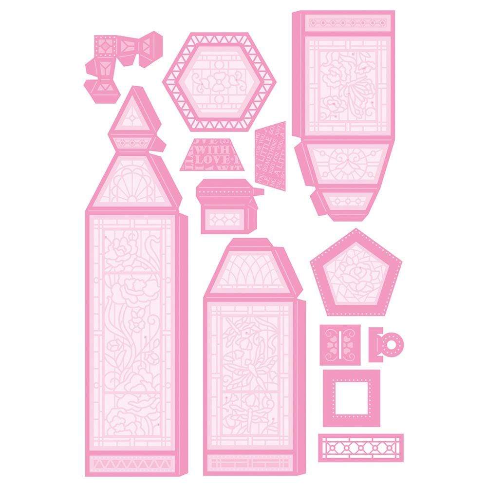 Tonic Studios bundle Tonic Studios - Crystal Containers Die Set Bundle - Plus 5 FREE Items - DB028
