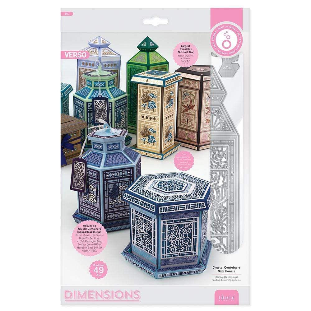 Tonic Studios bundle Tonic Studios - Crystal Containers Die Set Bundle - Plus 5 FREE Items - DB028