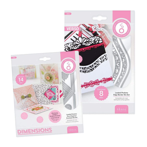 Tonic Studios bundle Tonic Studios - Edges & Envelopes Loaded Pockets - Die Set Bundle - DB011