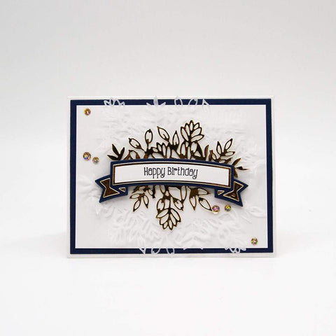 Tonic Studios bundle Tonic Studios - Fanciful Floral Frame Creator Die & Stamp Showcase Set - SHOW9