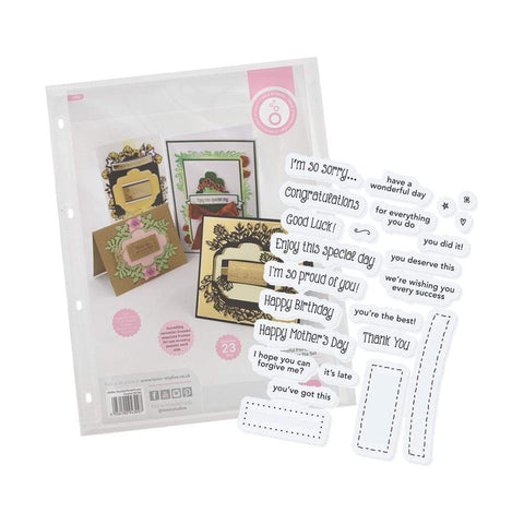 Tonic Studios bundle Tonic Studios - Fanciful Floral Frame Creator Die & Stamp Showcase Set - SHOW9