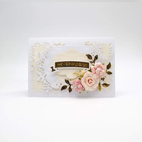 Tonic Studios bundle Tonic Studios - Fanciful Floral Frame Creator Die & Stamp Showcase Set - SHOW9