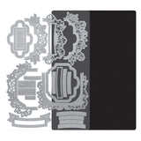 Load image into Gallery viewer, Tonic Studios bundle Tonic Studios - Fanciful Floral Frame Creator Die &amp; Stamp Showcase Set - SHOW9