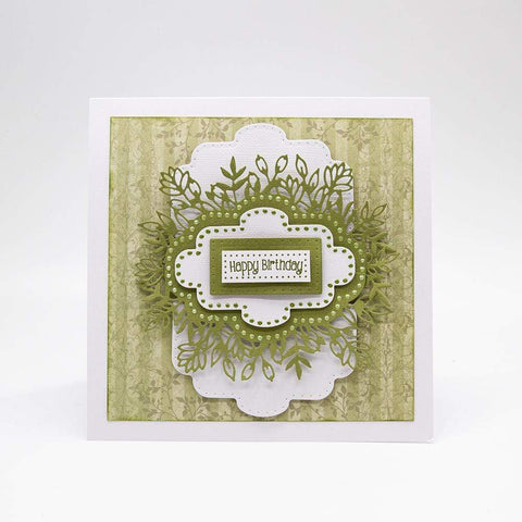 Tonic Studios bundle Tonic Studios - Fanciful Floral Frame Creator Die & Stamp Showcase Set - SHOW9
