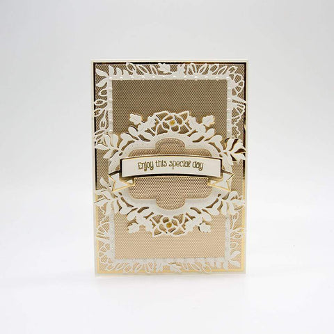 Tonic Studios bundle Tonic Studios - Fanciful Floral Frame Creator Die & Stamp Showcase Set - SHOW9