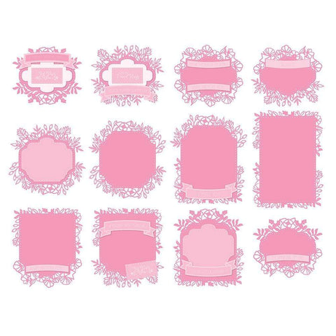 Tonic Studios bundle Tonic Studios - Fanciful Floral Frame Creator Die & Stamp Showcase Set - SHOW9