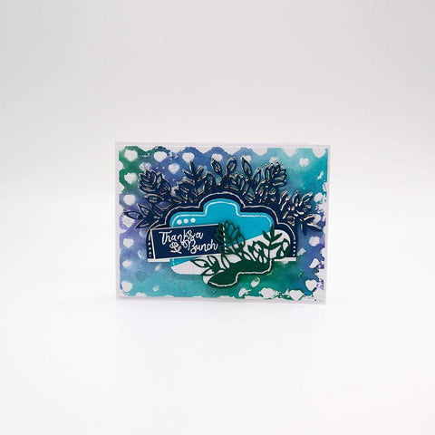 Tonic Studios bundle Tonic Studios - Fanciful Floral Frame Creator Die & Stamp Showcase Set - SHOW9