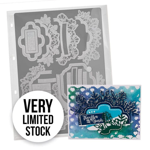 Tonic Studios bundle Tonic Studios - Fanciful Floral Frame Creator Die & Stamp Showcase Set - SHOW9