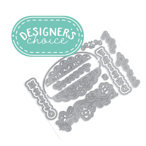 Tonic Studios Designers Choice Designer's Choice 30 - Hello Friend Frame Die Set - 4279E