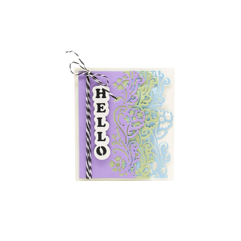 Tonic Studios Designers Choice Designer's Choice 30 - Hello Friend Frame Die Set - 4279E