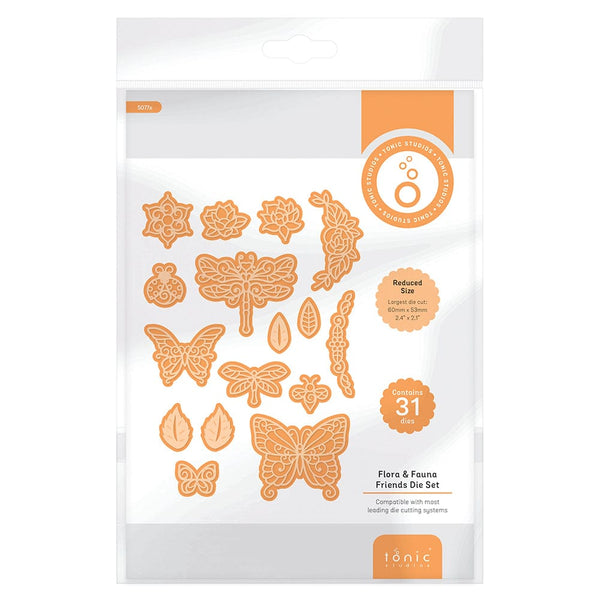 Tonic Studios Designers Choice Tonic Studios - Flora & Fauna Friends Die Set - 5077e