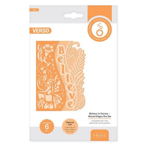 Tonic Studios Designers Choice Waved Edges Die Set Bundle - Garden Fairies - DB089