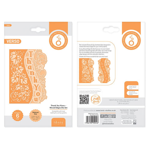 Tonic Studios Designers Choice Waved Edges Die Set Bundle - Garden Fairies - DB089