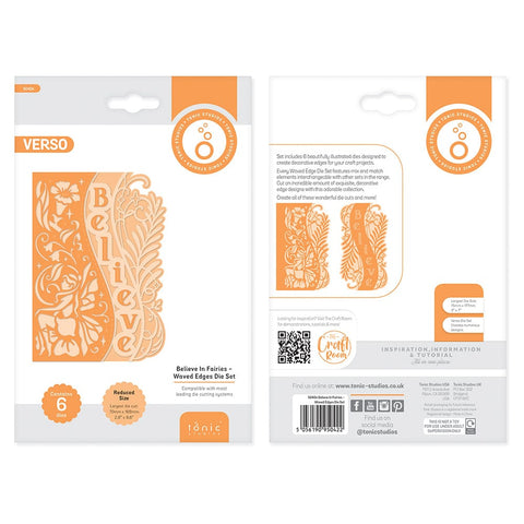 Tonic Studios Designers Choice Waved Edges Die Set Bundle - Garden Fairies - DB089