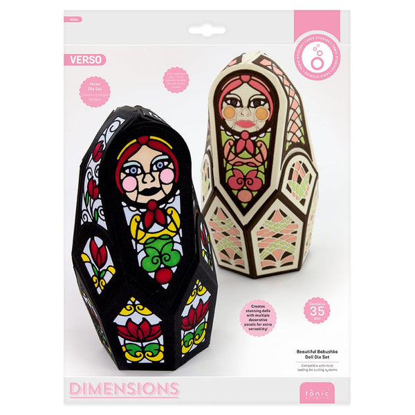 Tonic Studios Die Cutting Beautiful Babushka Doll Die Set - 4608E