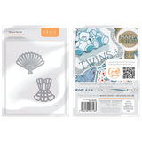 Load image into Gallery viewer, Tonic Studios Die Cutting Beautiful Basque &amp; Fan Die Set - 4716E