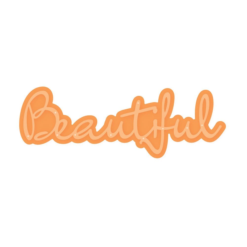 Tonic Studios Die Cutting Beautiful Sentiments Die Set - 4188E