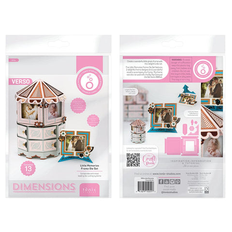 Tonic Studios Die Cutting Big Top Carousel & Little Memories Die Set Bundle - DB101