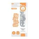 Load image into Gallery viewer, Tonic Studios Die Cutting Coneflower Floral Split Strips Die Set - 4800E