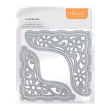 Load image into Gallery viewer, Tonic Studios Die Cutting Daisy Corner Pair Die Set - 4712E