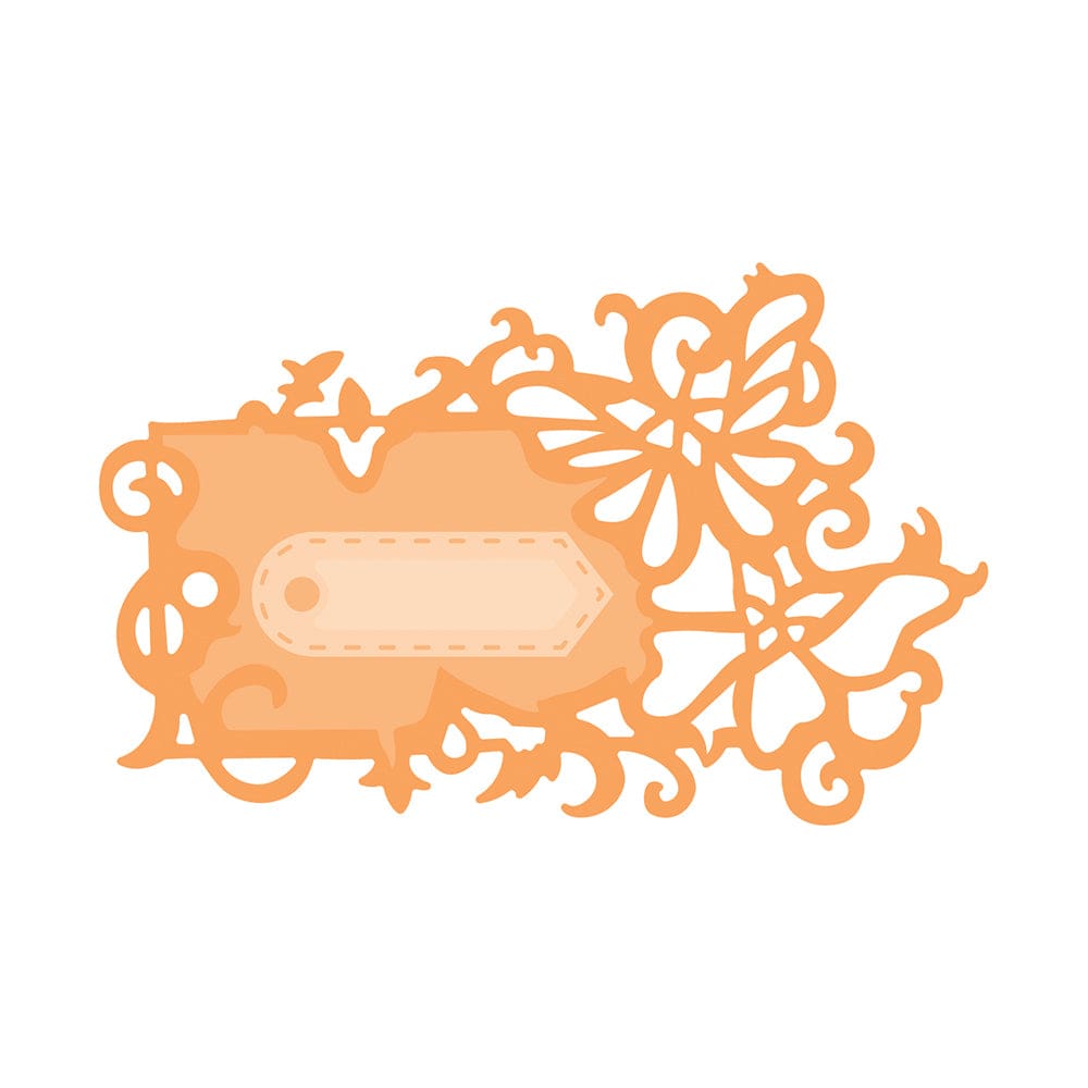 Tonic Studios Die Cutting Double Butterfly Tag - 4672E