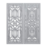 Load image into Gallery viewer, Tonic Studios Die Cutting Entwined Embellishment - Stained Glass Window Strip Die Set - 4298E