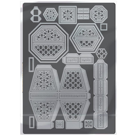 Tonic Studios Die Cutting Eternity Vase Gift Box Die Set - 5179e
