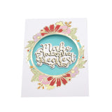 Load image into Gallery viewer, Tonic Studios Die Cutting Foliage Frames &amp; Inspiring Sentiments - Circle Die Set - 5100E