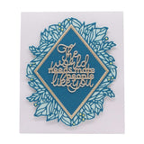 Load image into Gallery viewer, Tonic Studios Die Cutting Foliage Frames &amp; Inspiring Sentiments - Diamond Die Set - 5101E