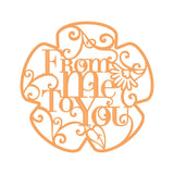 Load image into Gallery viewer, Tonic Studios Die Cutting From Me to You Frame Die Set - 4720E