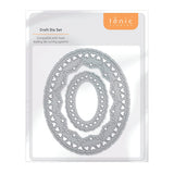 Load image into Gallery viewer, Tonic Studios Die Cutting Heart Spray Ovals Die Set - 4701E