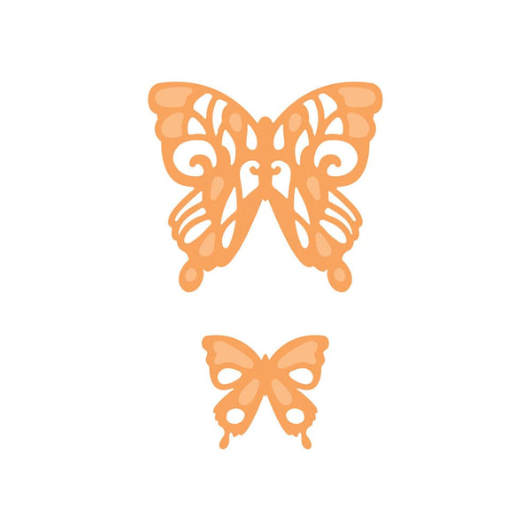 Tonic Studios Die Cutting Layered Butterflies - Peacock Die Set - 4751E