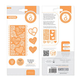 Load image into Gallery viewer, Tonic Studios Die Cutting Mini Slimline Love Hearts Die Set - 5069E