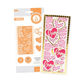Load image into Gallery viewer, Tonic Studios Die Cutting Mini Slimline Love Hearts Die Set - 5069E