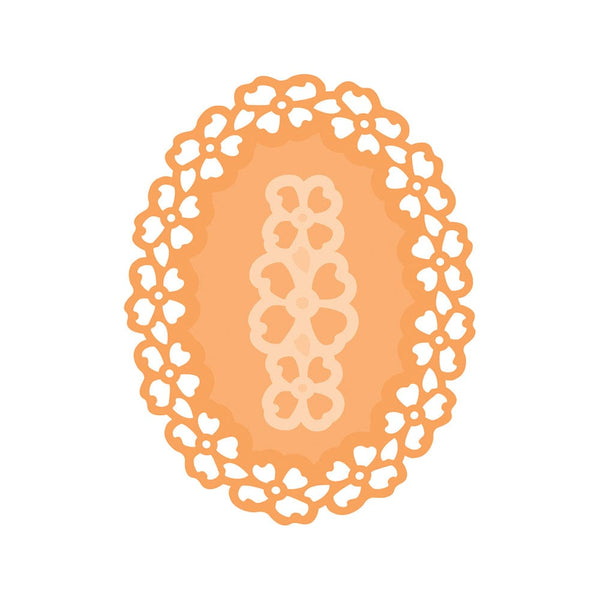 Tonic Studios Die Cutting Pansy Ovals Die Set - 4697E