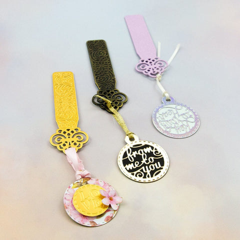 Tonic Studios Die Cutting Ribbon and Key Gift Box Die Set - 5242e