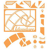 Load image into Gallery viewer, Tonic Studios Die Cutting Sentimental Frames Adventure Die Set - 4338E